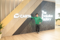 CARTA HOLDINGS：余白が進化を生み出す―「完成された未完成」なオフィスが、いま完成。